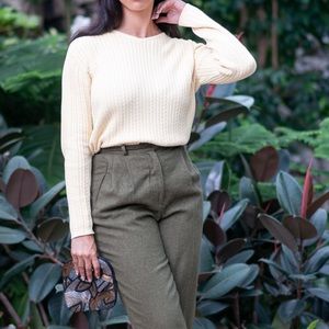 Relativity Cable Knit Sweater sz small